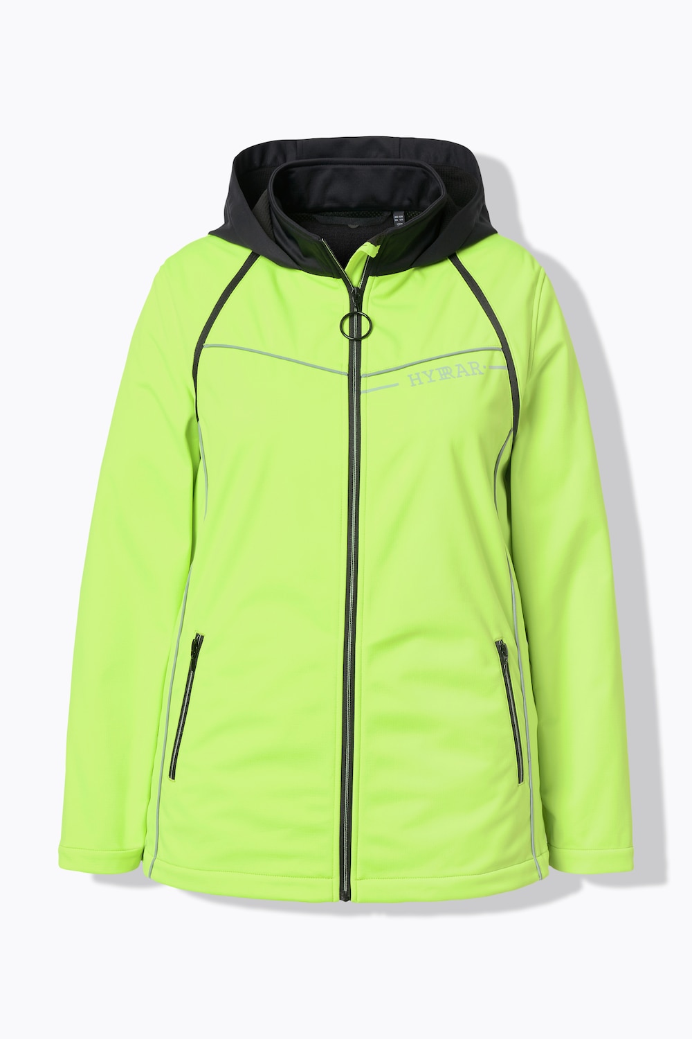 Stora storlekar HYPRAR 2-i-1 Funktionsjacka, Dam, grön, storlek: 50/52, Polyester, Ulla Popken