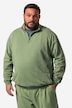 Felpa polo Men+ con stile vintage e collo alto con zip, fino alla tg. 84/86