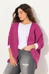 Strickjacke, Egg-Shape, Wollanteil, offene Form