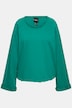 Sweatshirt, rolranden, ronde hals, lange raglanmouwen