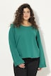 Sweatshirt, rolranden, ronde hals, lange raglanmouwen