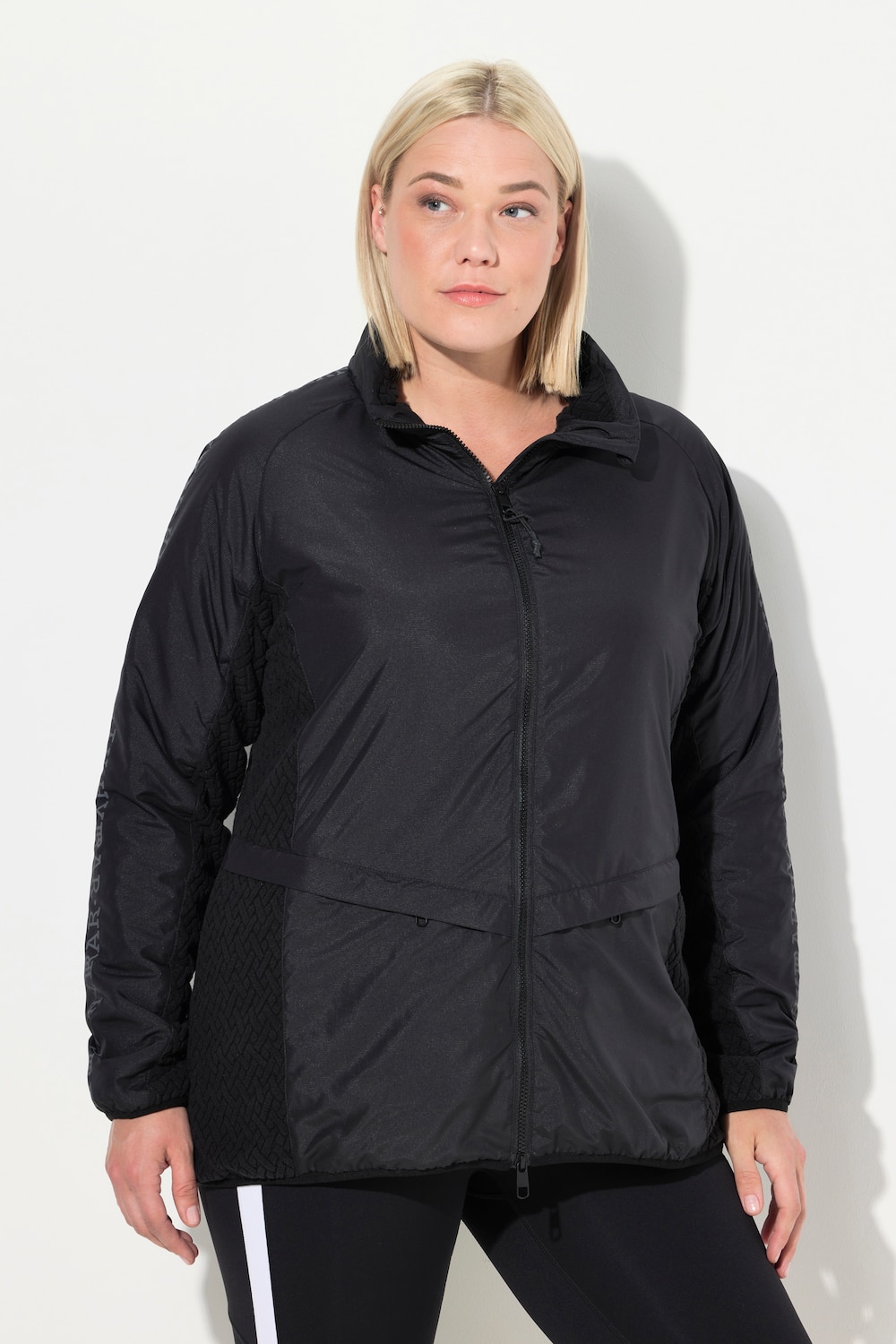 Große Größen Funktionsjacke, Damen, schwarz, Größe: 42/44, Polyester, Ulla Popken