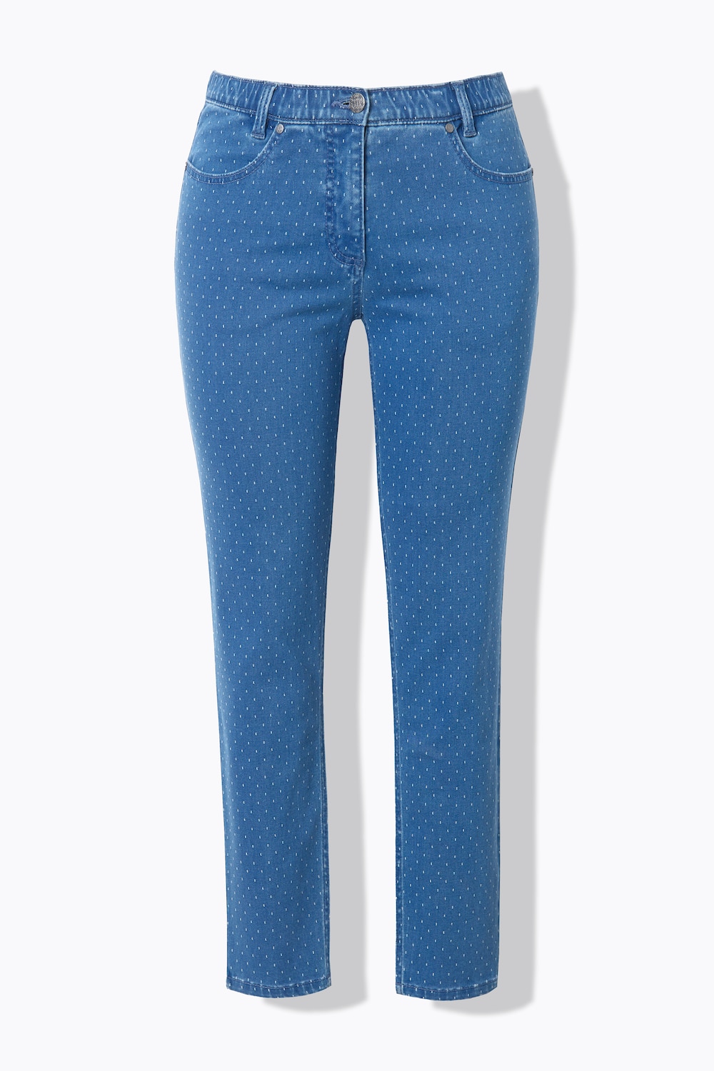 Stora storlekar Jeans Sarah, Dam, blå, storlek: 50, Bomull, Ulla Popken