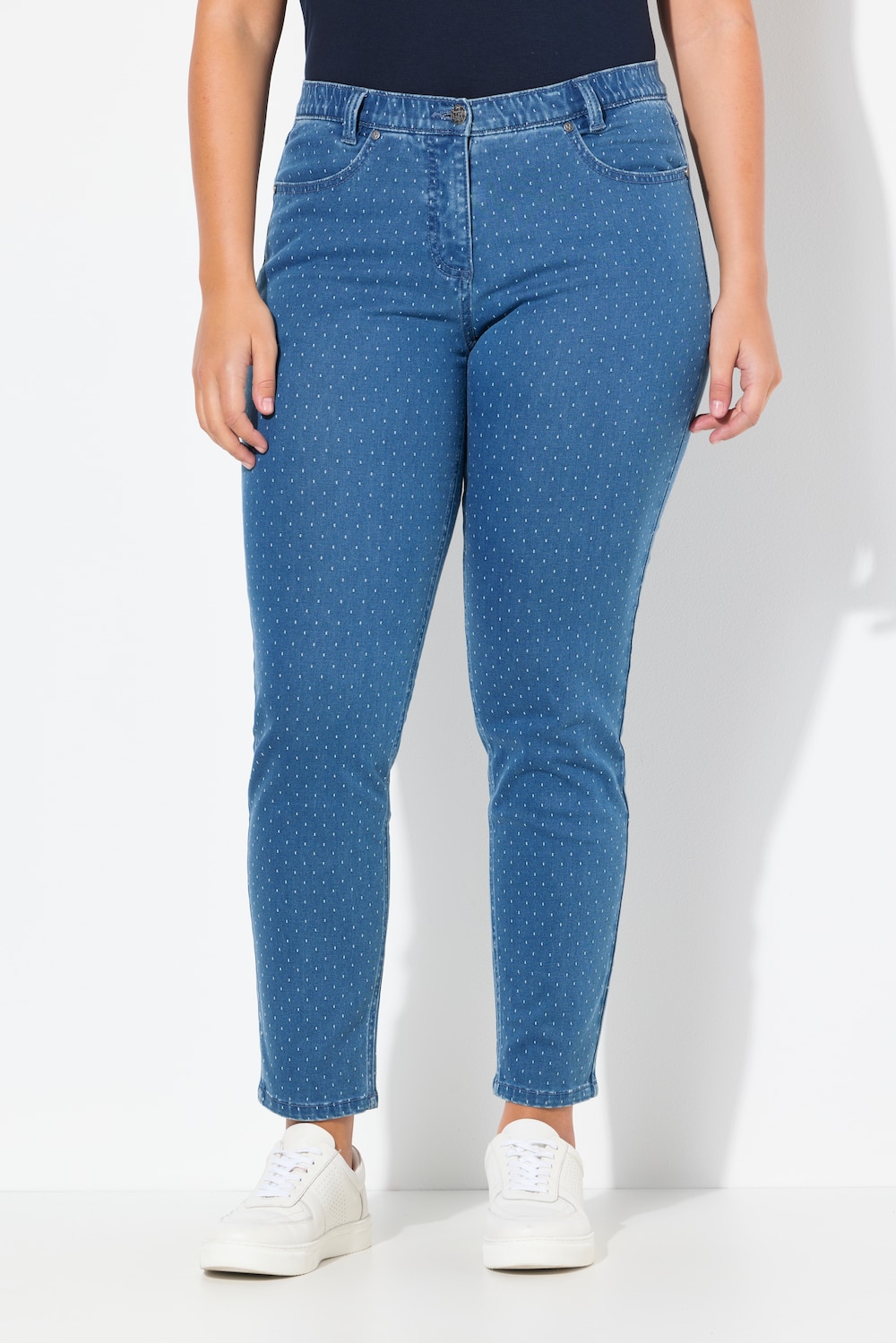 Große Größen Jeans Sarah, Damen, blau, Größe: 42, Baumwolle, Ulla Popken