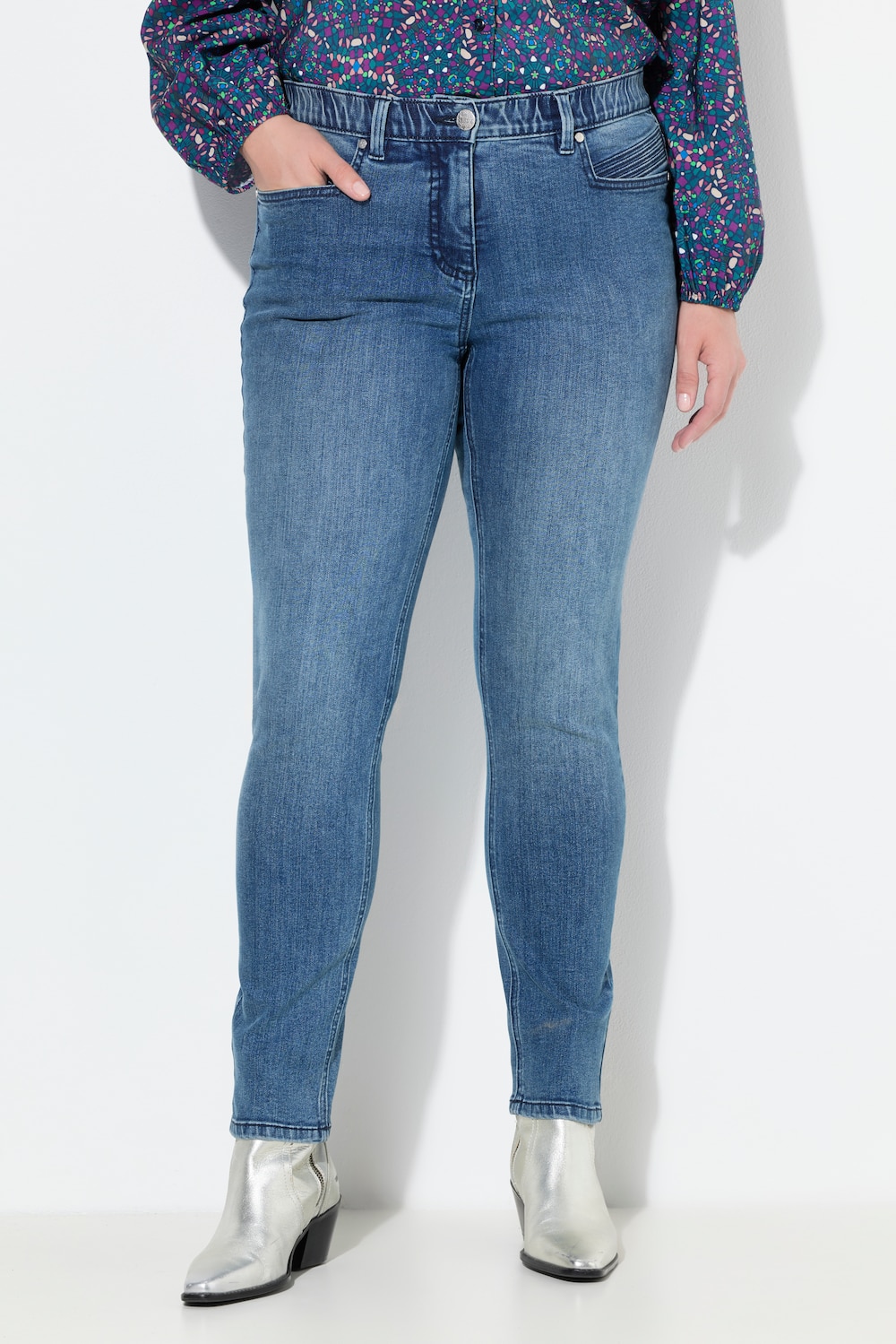 Große Größen Jeans Sarah, Damen, blau, Größe: 46, Baumwolle, Ulla Popken