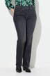 Jeans Mandy, wijde pijpen, 5-pocket model