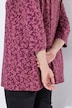 T-Shirt, A-Linie, V-Ausschnitt, Zierfalten, 3/4-Arm