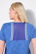 Funksjons-T-skjorte, reflekterende piping, V-hals, halv erme