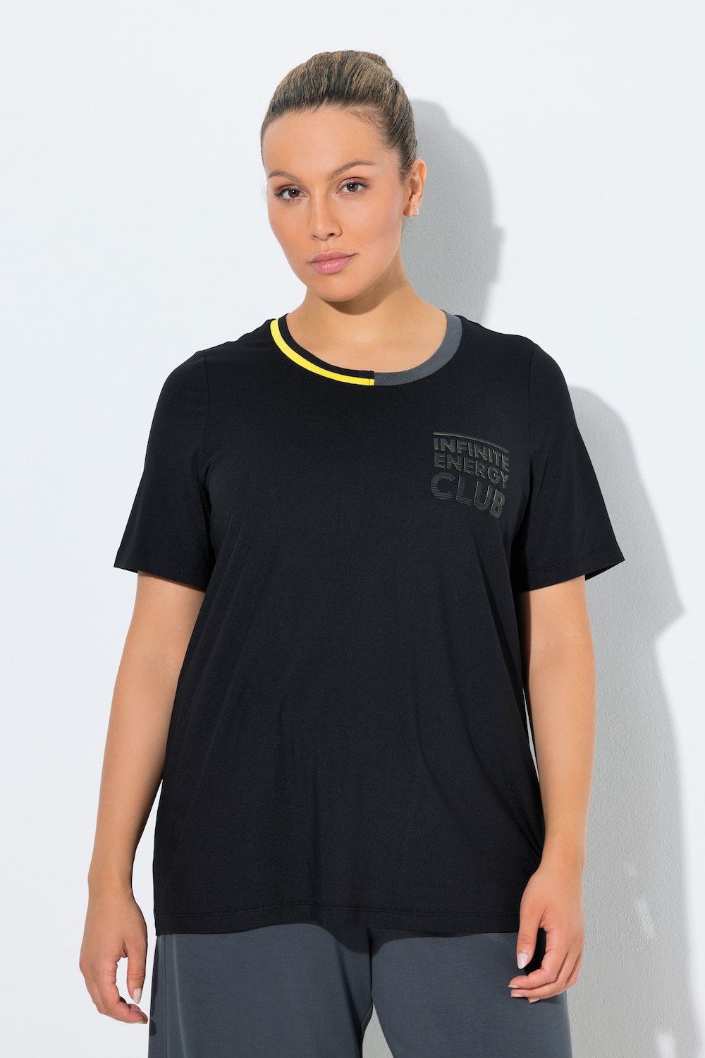 Große Größen Funktionsshirt, Damen, schwarz, Größe: 62/64, Ulla Popken