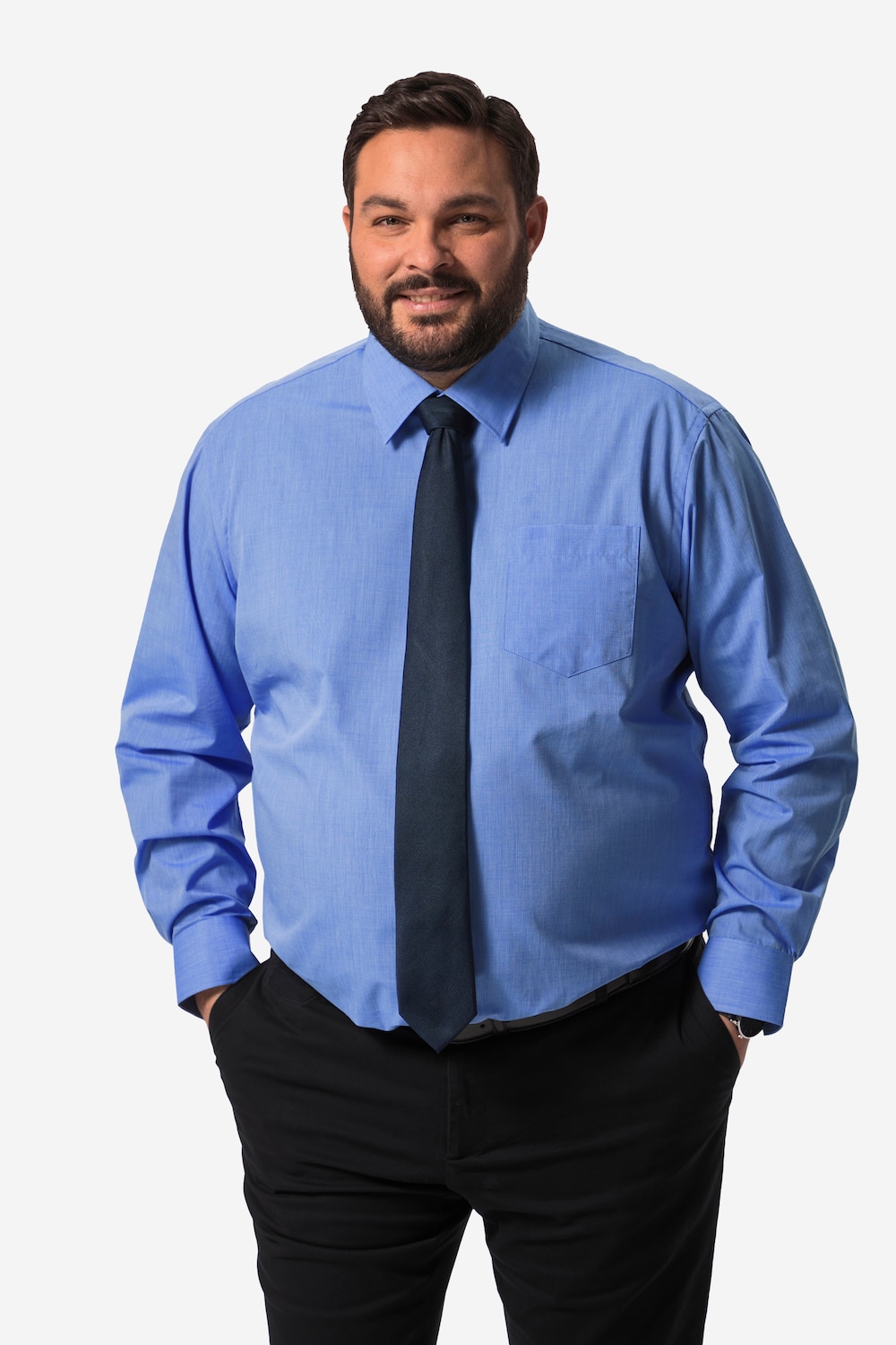 Men+ Businesshemd, Langarm, EasyCare, Kentkragen, Comfort Fit, bis 8 XL