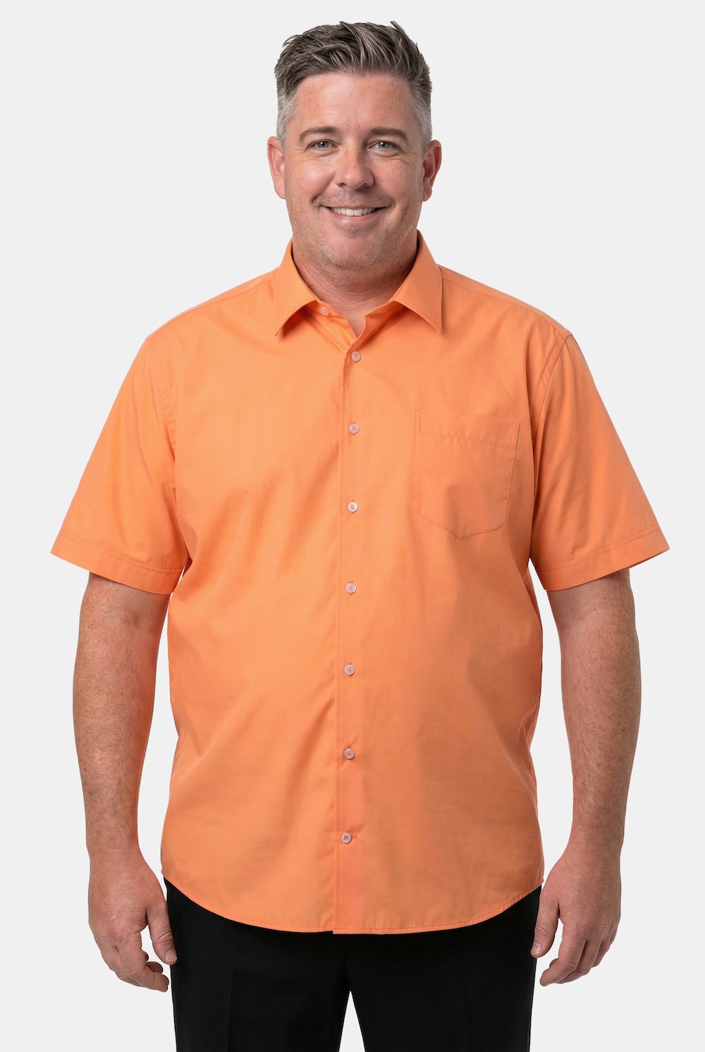 Men+ Businesshemd, Halbarm, EasyCare, Kentkragen, Comfort Fit, bis 8 XL