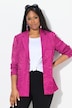 Crash-Blazer, Struktur, Reverskragen, Langarm