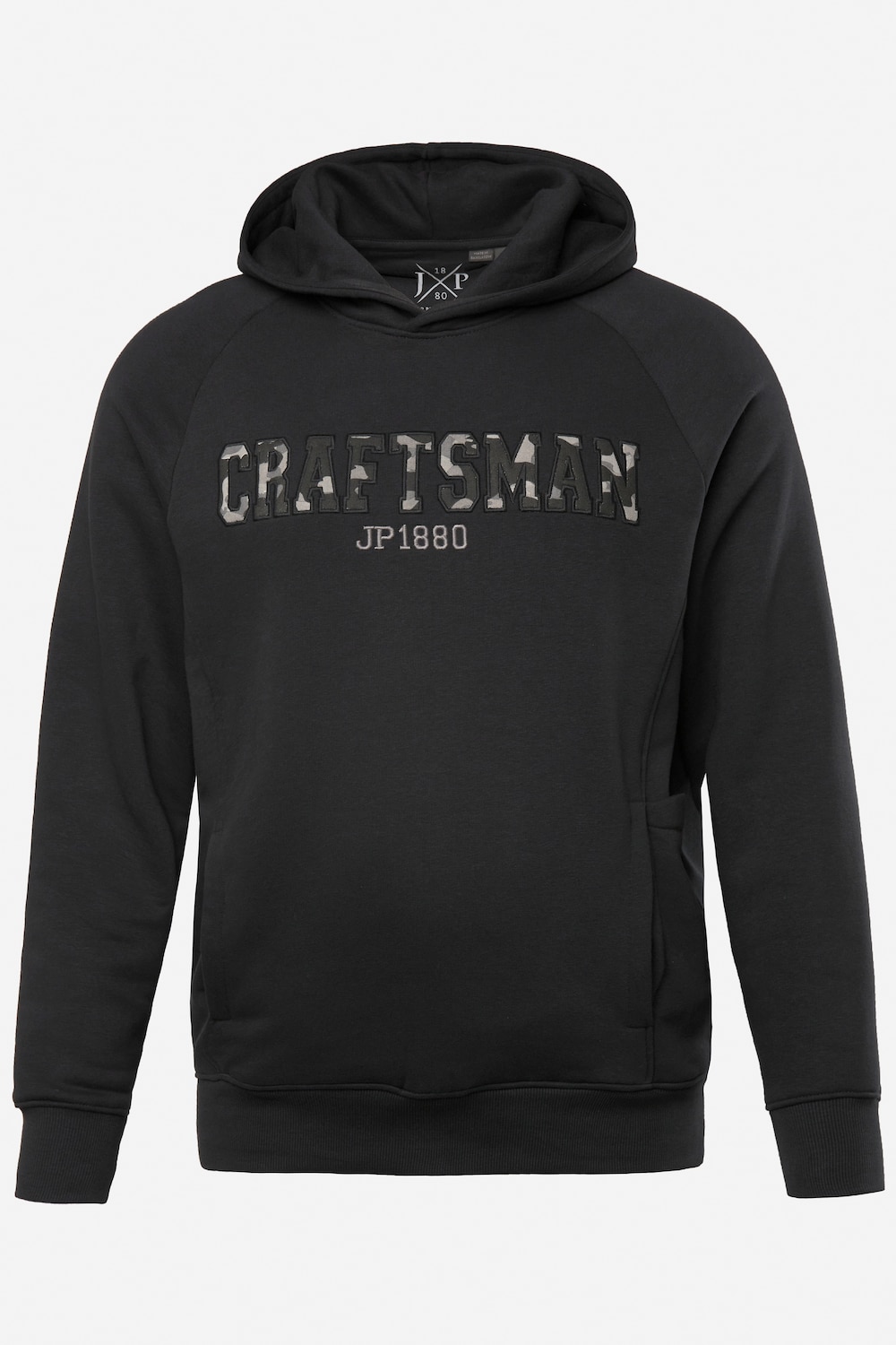 JP 1880 Hoodie, Sweat, großer Print, bis 8 XL