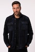 Chemise à carreaux JP 1880, collection Workwear, manches longues et col Kent, coupe Modern Fit - jusqu'au 8 XL