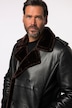 Caban en cuir d'agneau nappa JP 1880, doublure en fausse fourrure – jusqu'au 7 XL