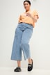 Culotte-farkut, Wide Legs, cutted lahkeensuu
