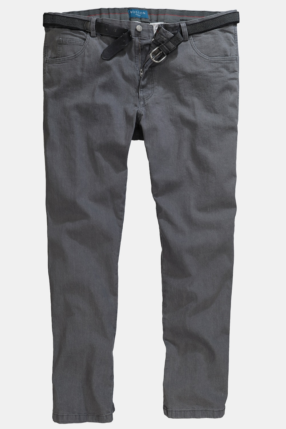 Stora storlekar Jeans, Her, grå, storlek: 60, Bomull/Polyester, Boston Park