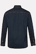 Chemise en jean JP 1880 à manches longues, style vintage, col Kent et coupe Modern Fit - jusqu'au 8 XL
