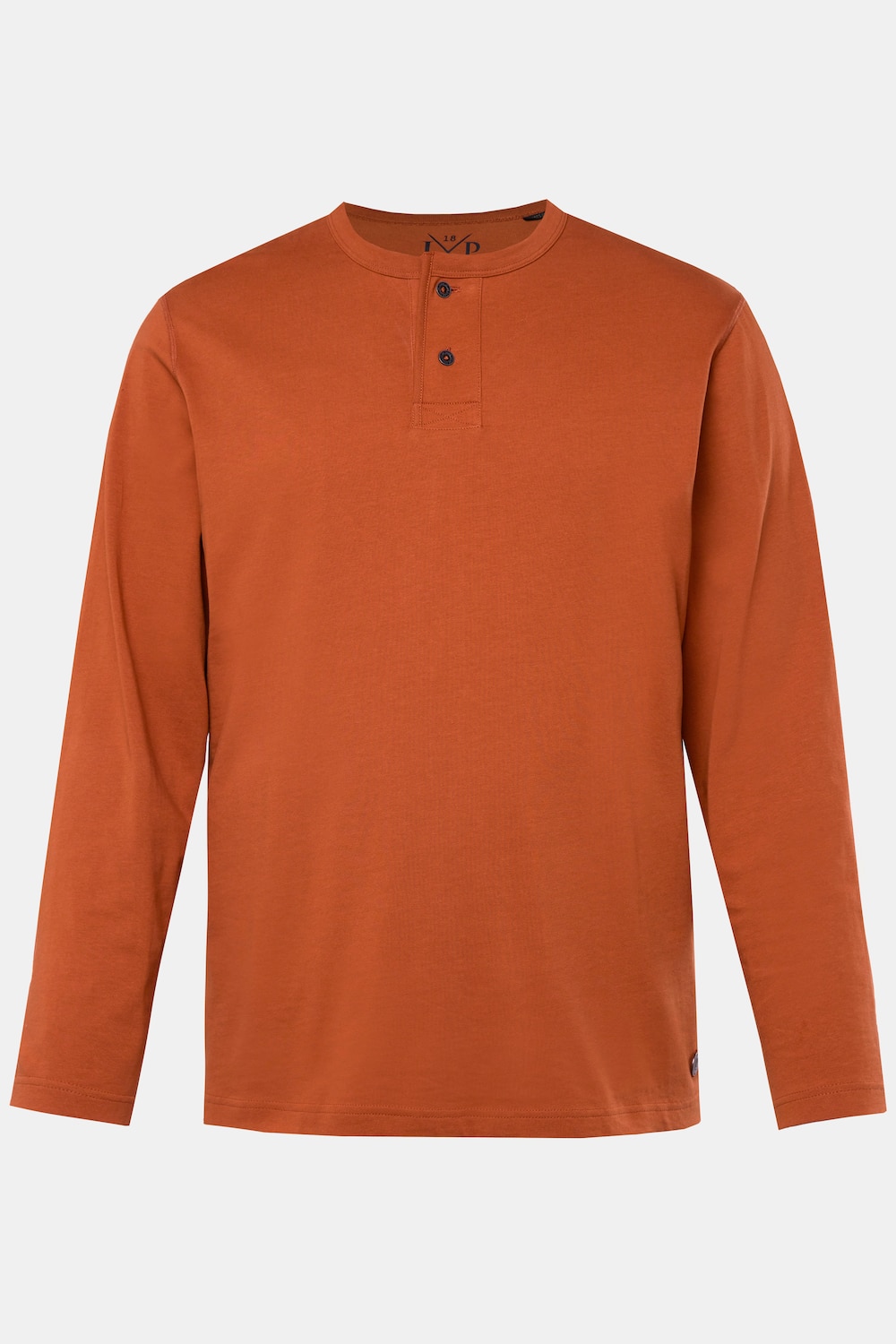 JP 1880 Henley, Langarm, Vintage Look, bis 8 XL