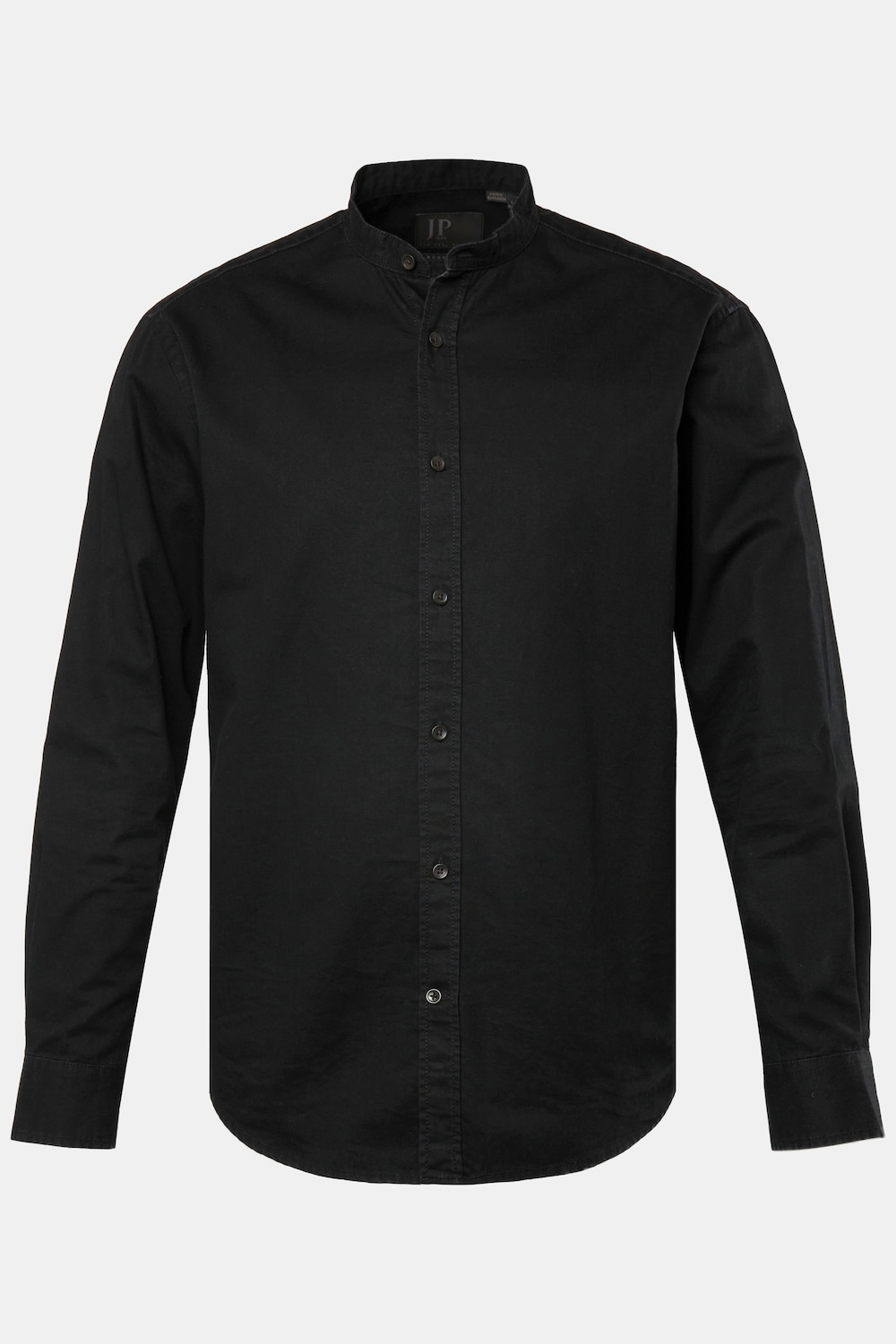Chemise en jean JP 1880, manches longues, col droit, coupe Modern Fit - jusqu'au 8 XL