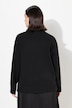 Pullover, Oversized, Stehkragen, Langarm, Tasche