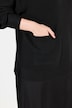 Pullover, Oversized, Stehkragen, Langarm, Tasche