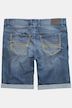 John F. Gee jeans-shorts, kontraster, 5 lommer, op til str. 74