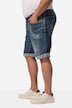 John F. Gee jeans-shorts, kontraster, 5 lommer, op til str. 74