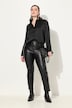 Lederoptik-Hose, Kunstleder, Slim, Stretch