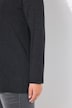 Pleated Rhinestone Detail Long Sleeve Tee