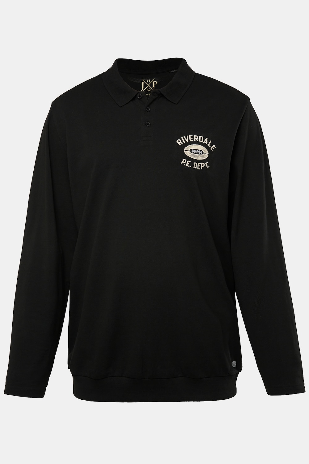 JP 1880 Poloshirt, Bauchfit, Langarm, Piqué, XXL bis 8 XL