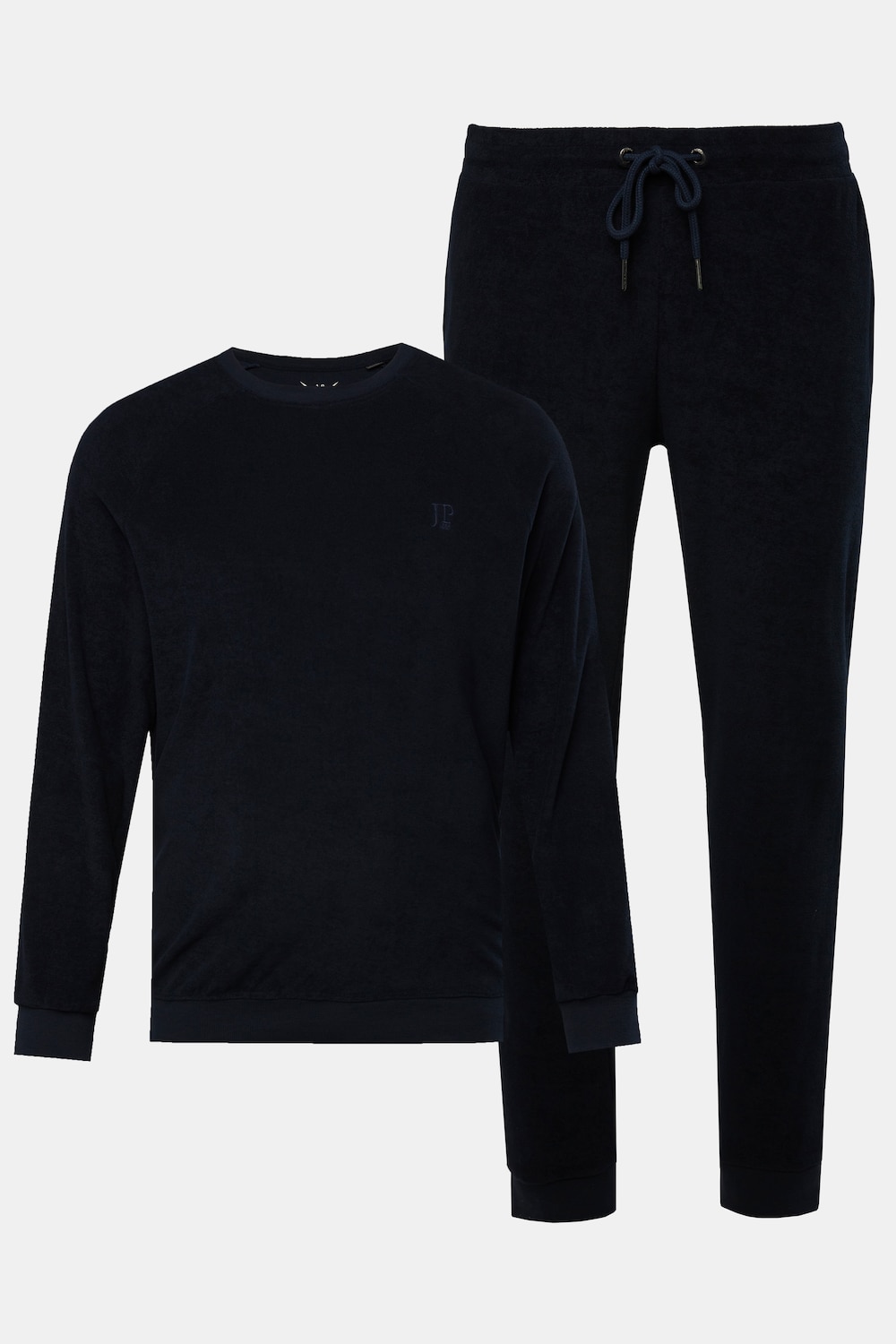 JP 1880 Schlafanzug, Bauchfit, Thermo-Qualität, Langarmshirt, bis 8 XL