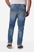 John F. Gee Jeans-bermuda, contrasten, 5-pocket, tot 72/36