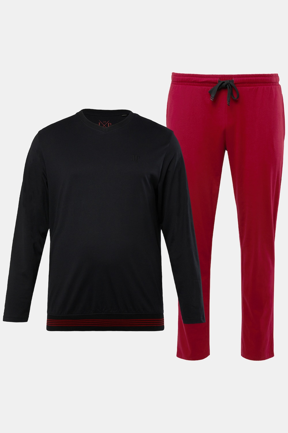 JP 1880 Schlafanzug, Bauchfit, Langarmshirt, lange Hose, bis 8 XL