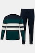 JP1880 pyjama, tweedelig, gestreept shirt met lange mouwen, tot 8XL