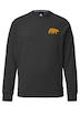 Sweatshirt mit Frottee Logo