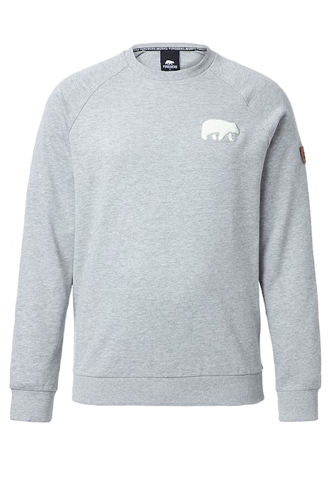 Sweatshirt mit Frottee Logo