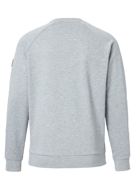 Sweatshirt mit Frottee Logo