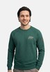 Sweatshirt mit Frottee Logo