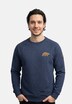 Sweatshirt mit Frottee Logo