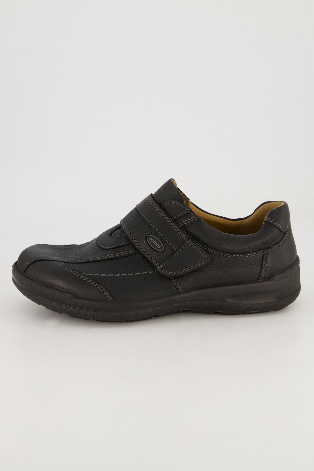 Grote Maten Loafers, Heren, zwart, Maat: 48, Leer, JP1880