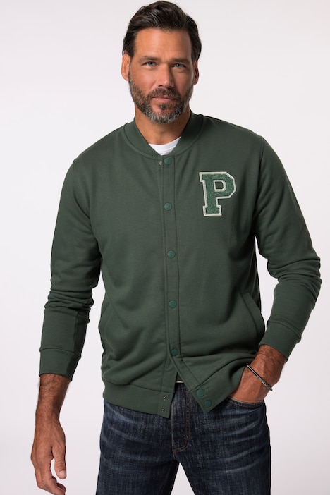 JP 1880 Collegejacke, Sweat, bis 7 XL