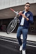 Blouson esprit Teddy américain JP 1880, en molleton - jusqu'au 7 XL