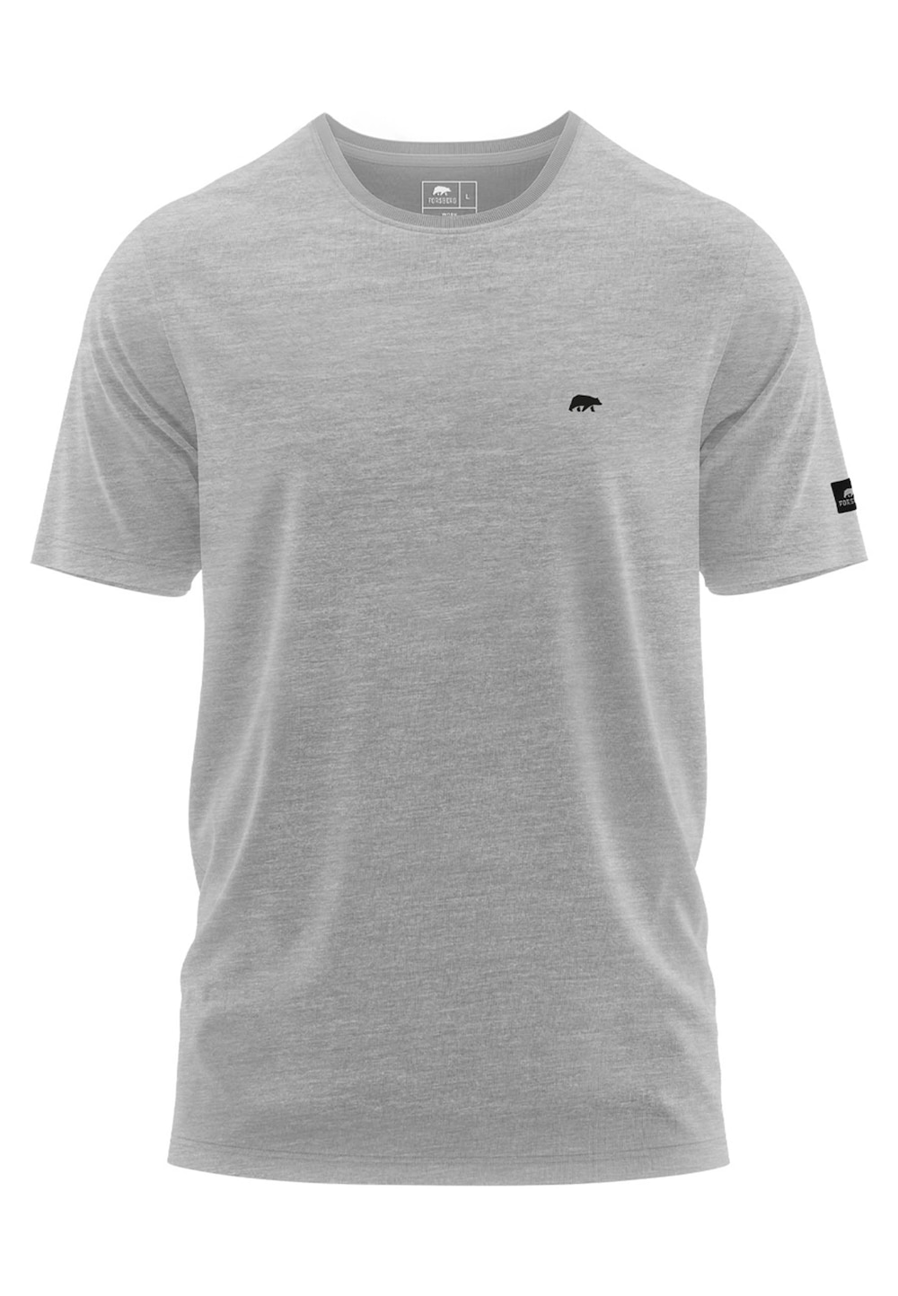 T-Shirt mit Gummi Patch