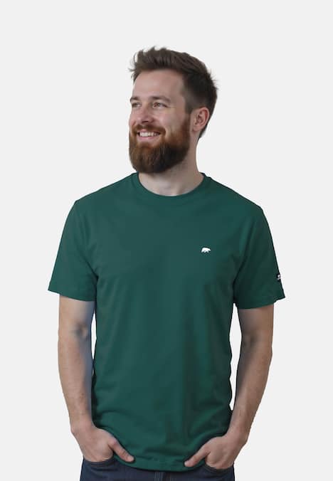 T-Shirt mit Gummi Patch