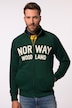 Veste en molleton JP 1880, col montant, imprimé - jusqu'au 8 XL