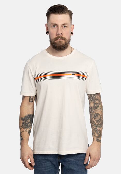 T-Shirt mit Streifenmuster