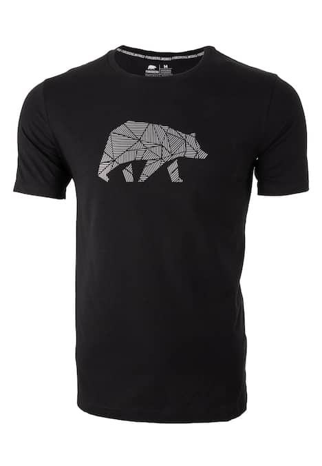 T-Shirt mit reflektierendem Brustlogo