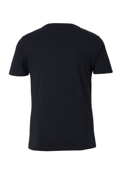 T-Shirt mit reflektierendem Brustlogo