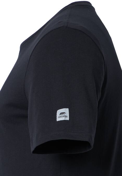 T-Shirt mit reflektierendem Brustlogo